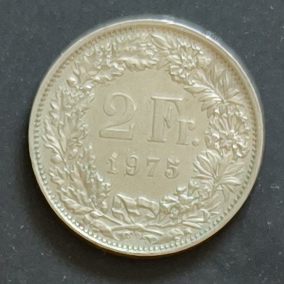 Swiss Helvetia coin