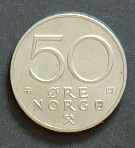 Norway 50 Ore coin