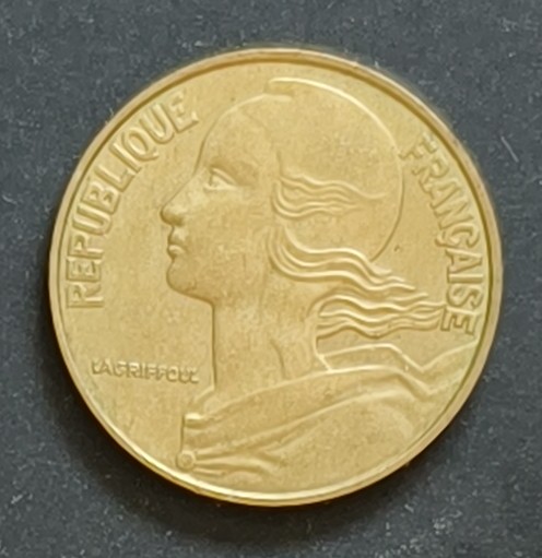 1981 France 20 Centimes coin